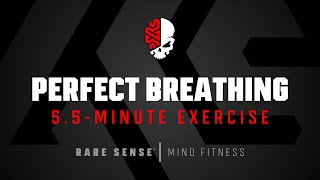 5.5-Minute Perfect Breathing - RARE SENSE | Mind Fitness