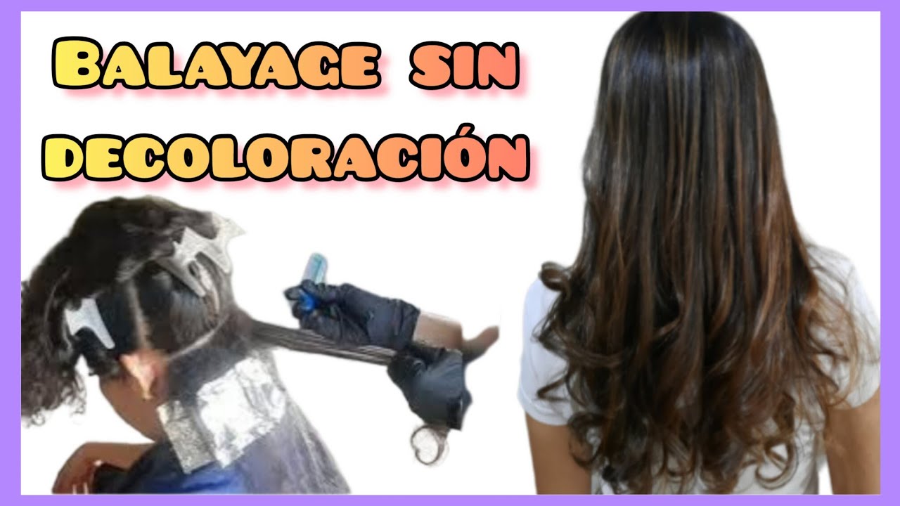 Esta técnica de Painting Balayage también se puede realizar con papel