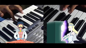 Regular show Gary vs David  Extended keyboard Cover