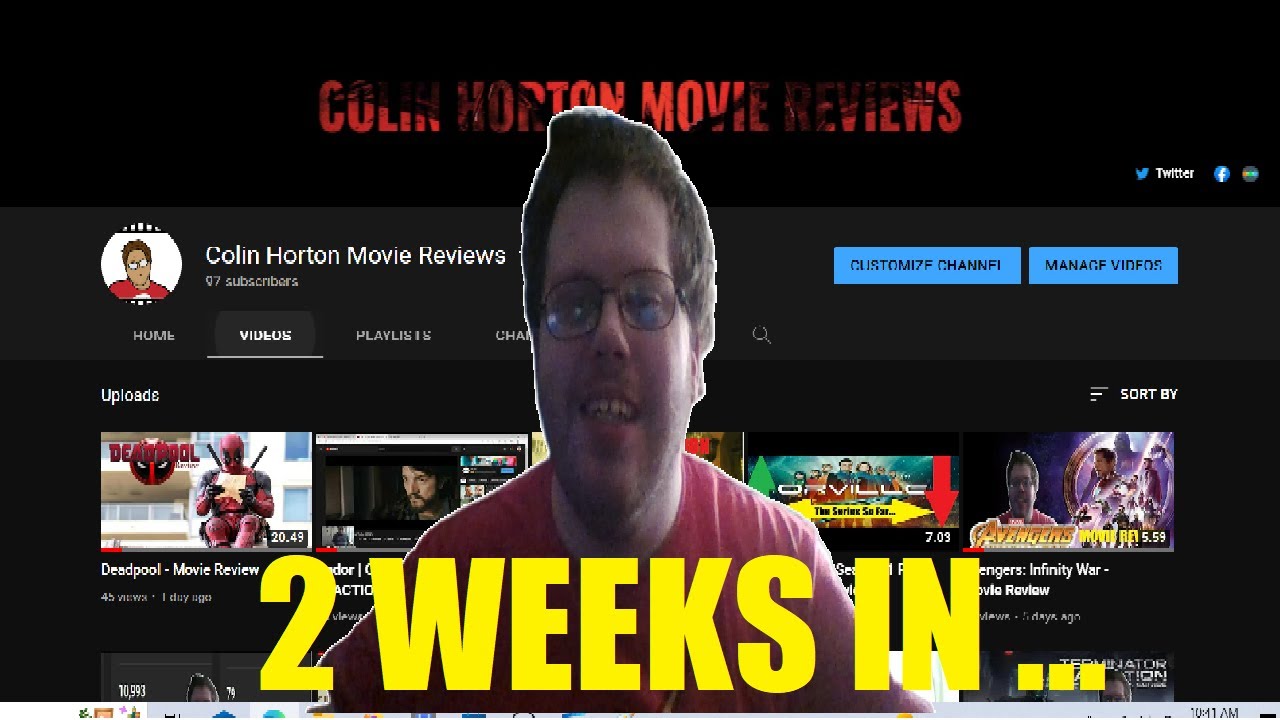 Channel Update: 2 Weeks in Progress Report - YouTube