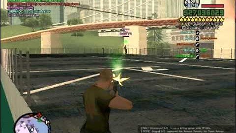 COD5 SAMP Resurrection: 1000 ping gameplay in lag-shoot