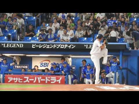 2023/8/16 ヤクルトvsDeNA 阪口皓亮 古巣相手に登板