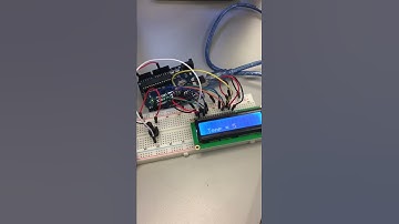LCD Display with Temp Sensor Value