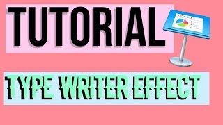 TUTORIAL #2 | How to do a type writer effect in keynote (without fcpx) screenshot 2