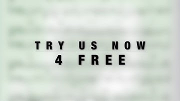 Transcribe YouTube Videos or your own recorded songs into sheet music