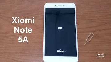 Xiomi Note 5A : How To Insert Sim Card and MicroSD Card