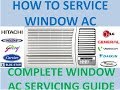 How to recharging of refrigerant in window AC | Window AC complete servicing step by step How to recharging of refrigerant in window AC | Window AC complete servicing step by step