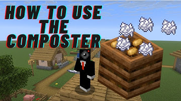 How to use the Composter in Minecraft! Qwerky Gaming