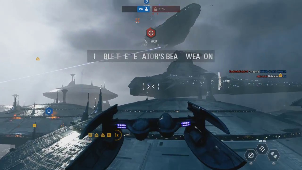 Star Wars Battlefront II Starfighter 