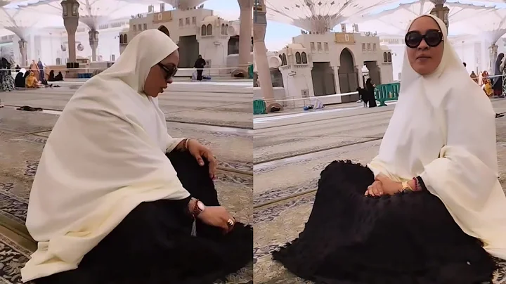 K1 DE ULTIMATE'S WIFE, EMMANUELLA IN MECCA FOR HAJJ 2023