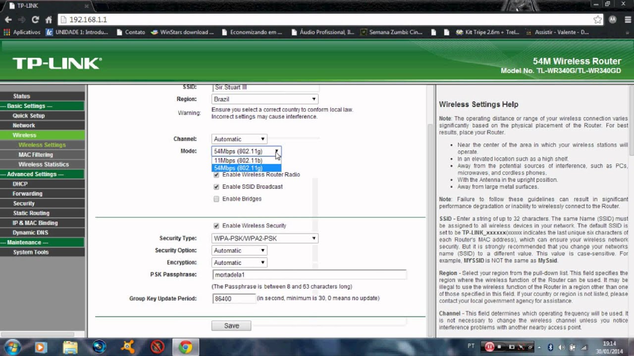 Como Configurar Roteador TP Link YouTube