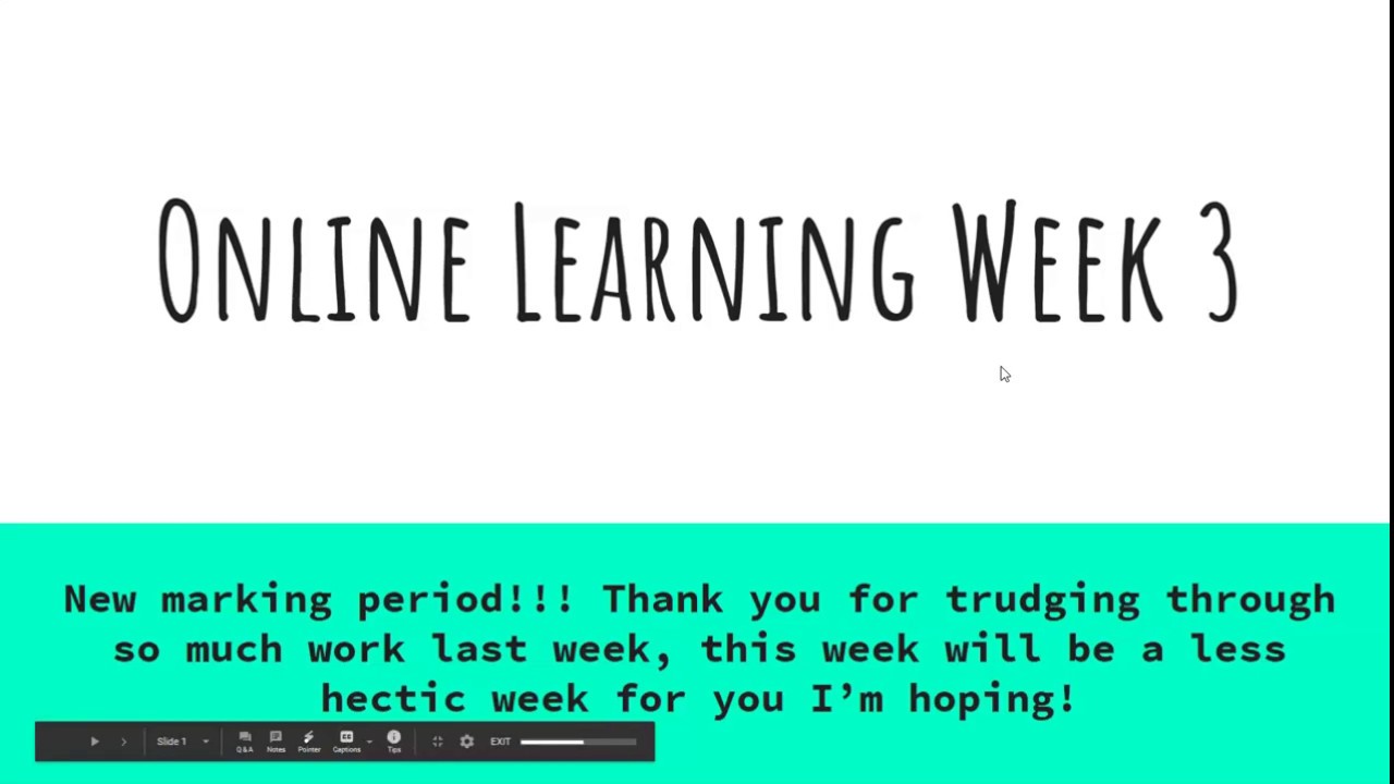 Week 3 - YouTube