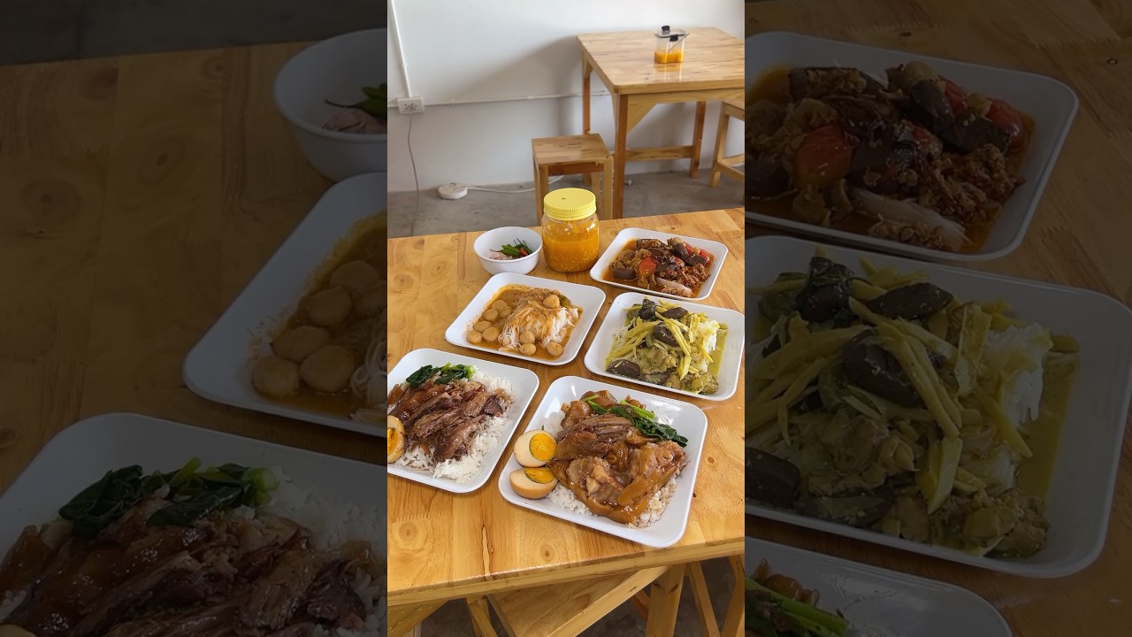 จัดกันต่อเนื่อง กับเฮงเฮง ข้าวขาหมูบุฟเฟต์ 79 บาท #ขาหมูบุฟเฟต์ #ข้าวขาหมู #บุฟเฟต์ #พีชอีทแหลก