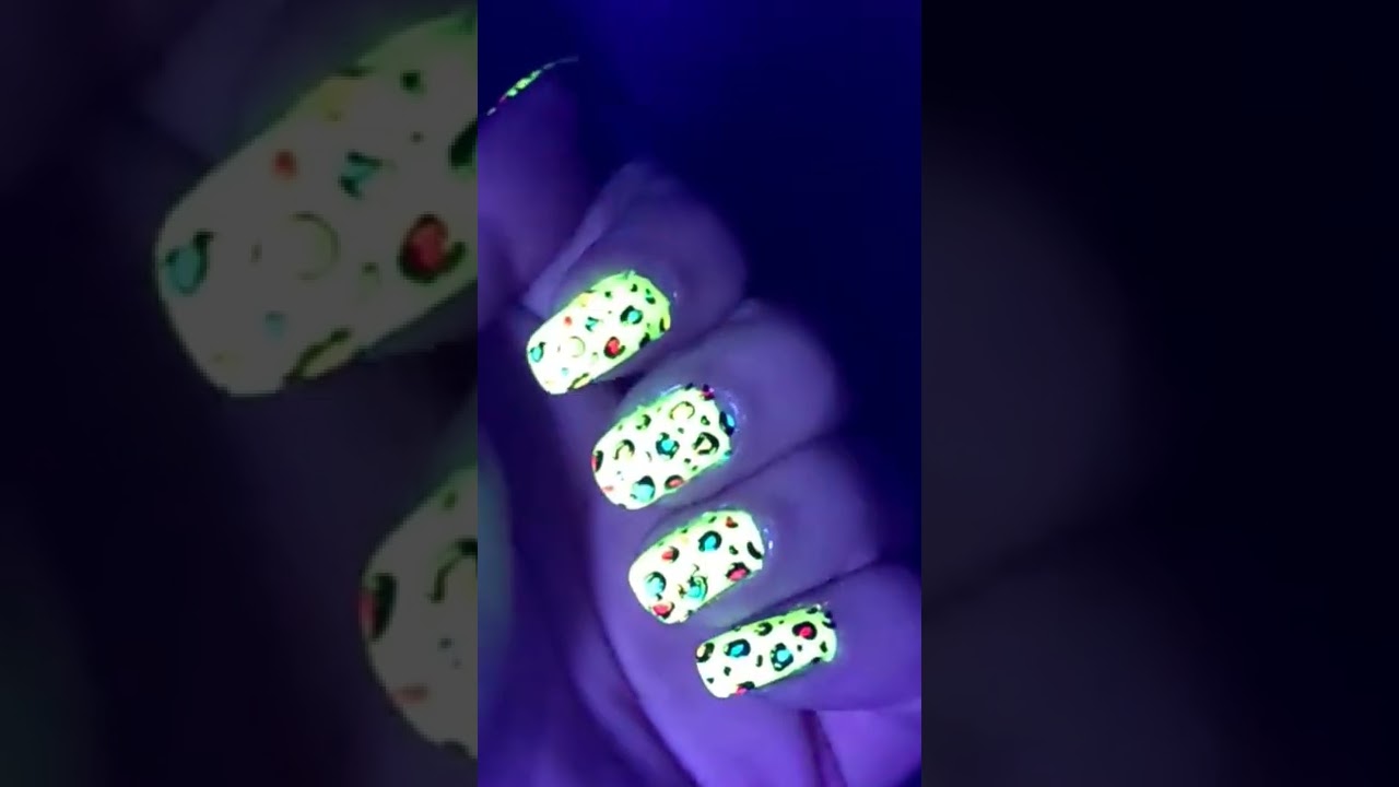 Neon Nail Art