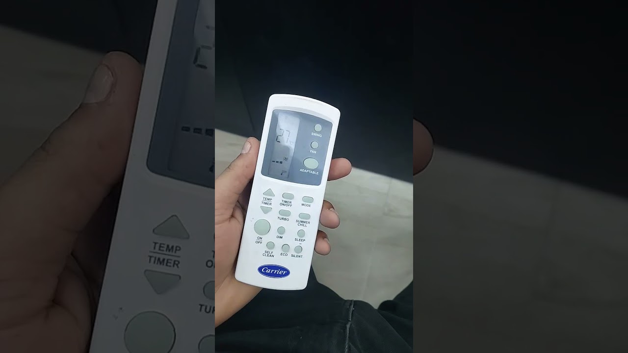 Carrier Ac E1 error problem solution