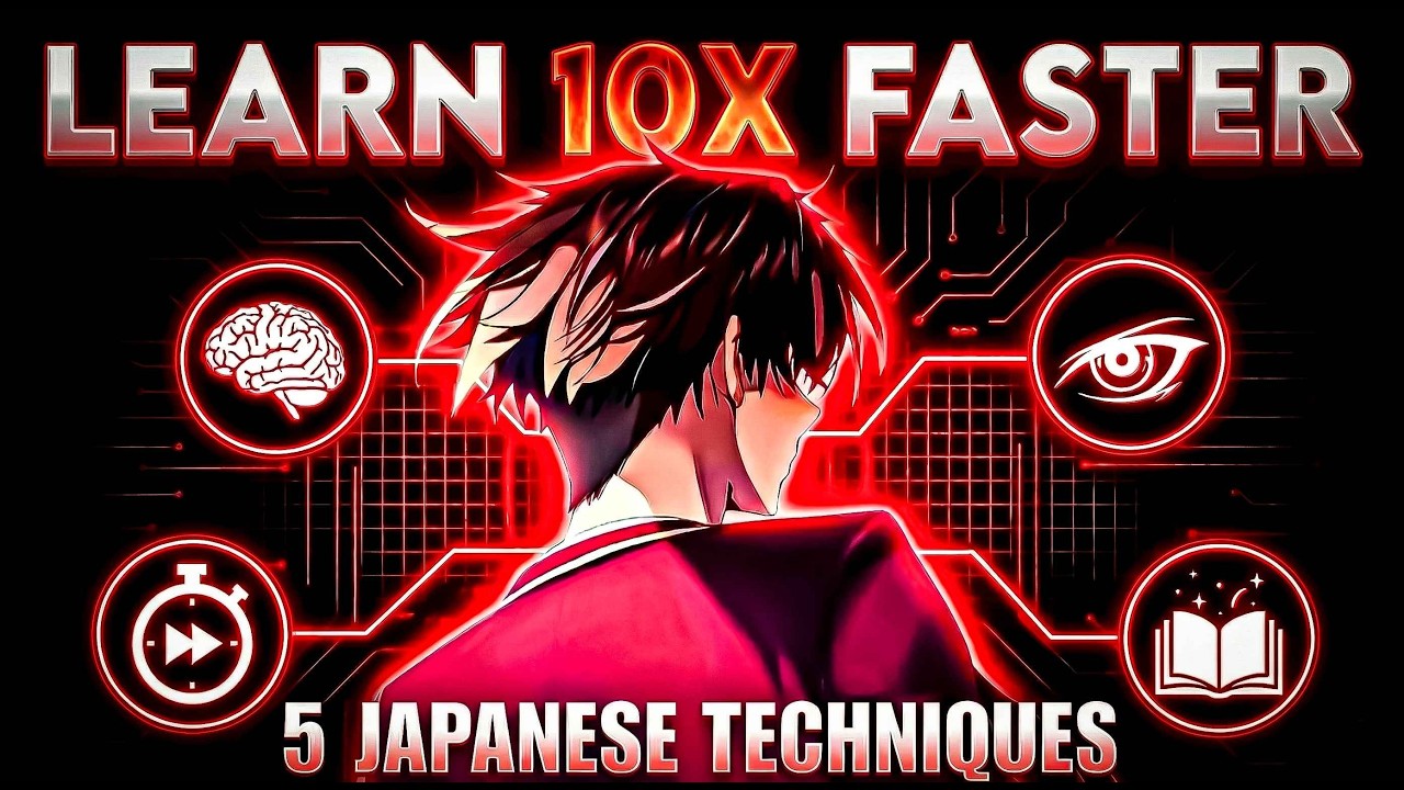 5 Japanese Study Techniques to Learn 10X Faster... 💯
