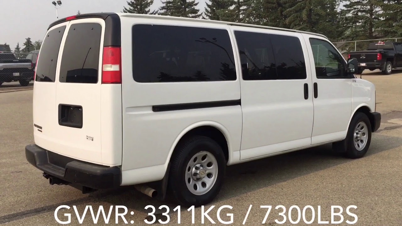 2014 Chevrolet Express Passenger Van / 1LS, AWD, 1500, White / 18p028 -  YouTube