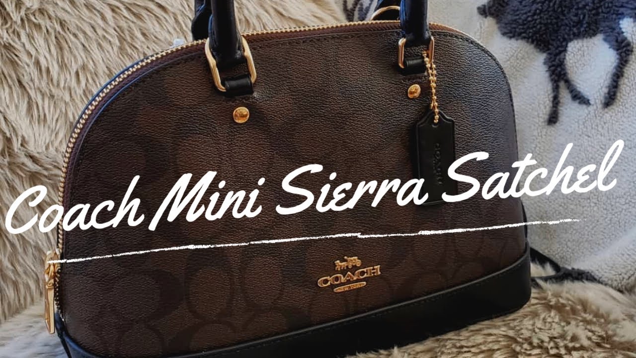 COACH Mini SIERRA SATCHEL BAG REVIEW After 3 Years & What Fits Inside