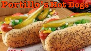 Trying Portillos Hot Dogs California