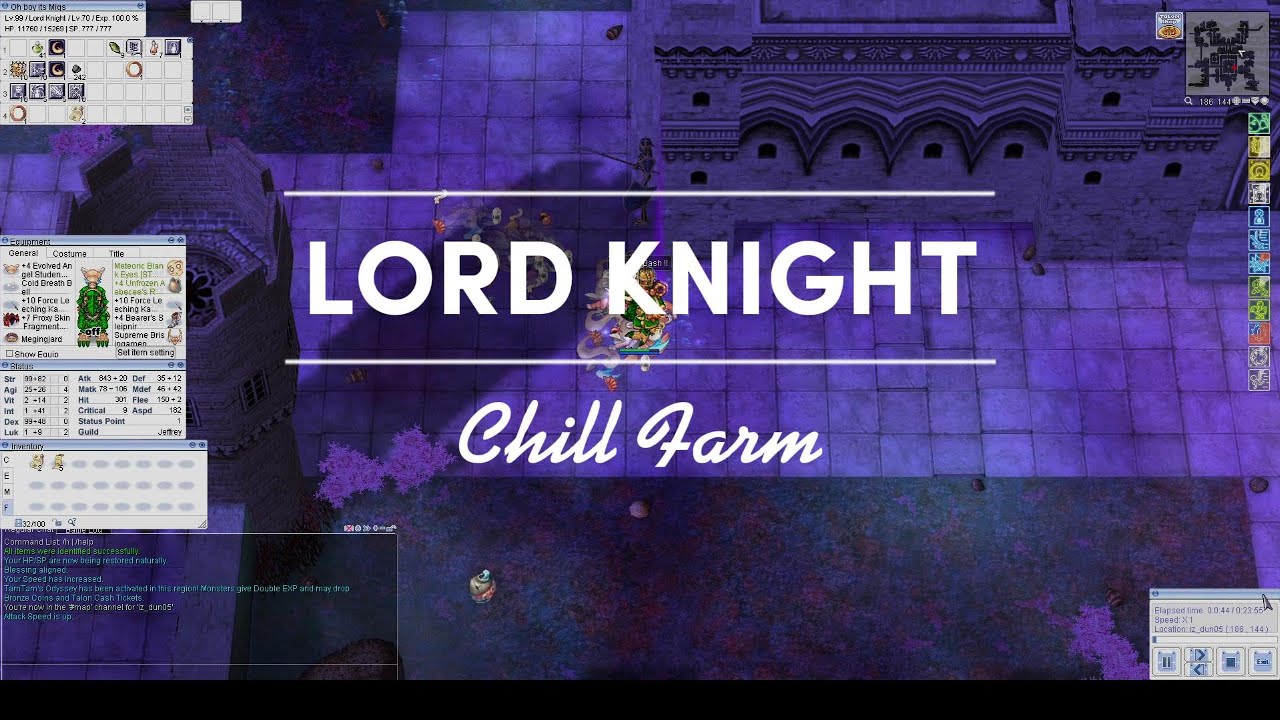 [Talon Tales] - Lord Knight Farming in Byalan Dungeon