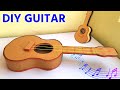 how to make guitar , how to make guitar from cardboard , diy functional rubberband toy making image