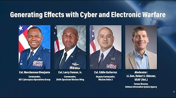 Generating Effects with Cyber and Electronic Warfare | 2025 Air, Space & Cyber Conference
