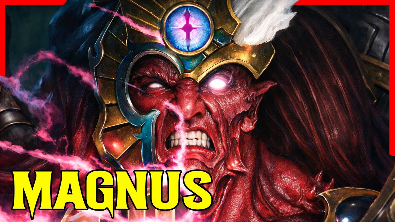 Ascenso y Caída del Primarca Más Trágico | Lore de Magnus el Rojo