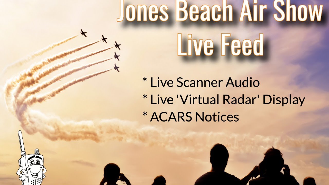2019 Jones Beach Air Show Scanner Radio Feed (5/25/19) - YouTube