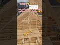VA AGARRANDO FORMA EL TECHO FIBRAS #chaparroelfibras #carpentry #construction #framing #tips