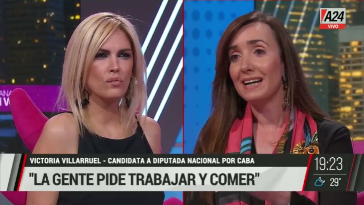 Canosa mano a mano con Victoria Villarruel - Viviana con Vos (28/10/2021)