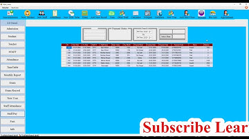 vb net Full School Management Project part 32