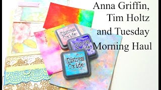 Anna Griffin, Tim Holtz, HSN , Tuesday Morning Haul