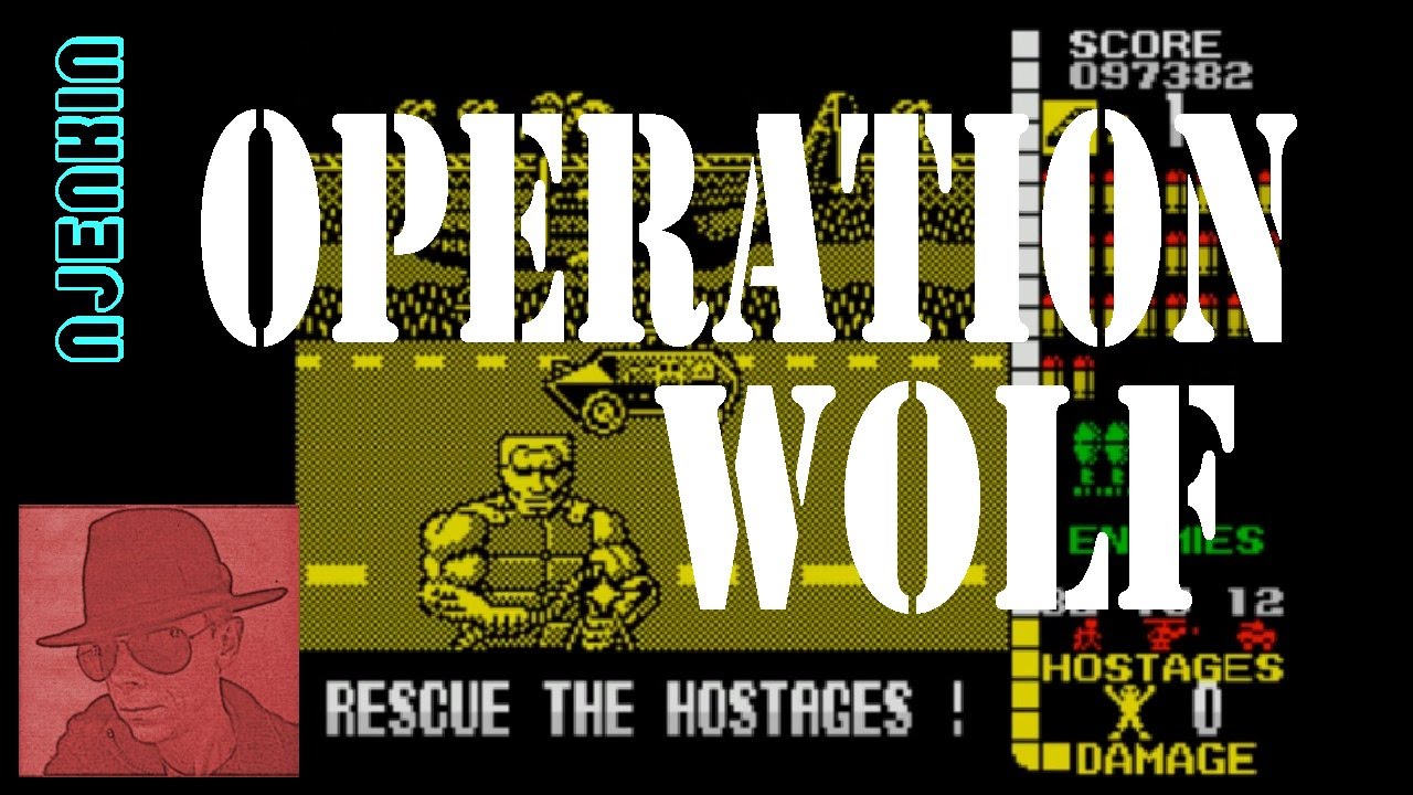 ラップアップ　ケンブロ Operation Wolf - on the ZX Spectrum 128K !! with Commentary - YouTube