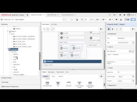 APEX 5.0 - Page Designer Grid Layout