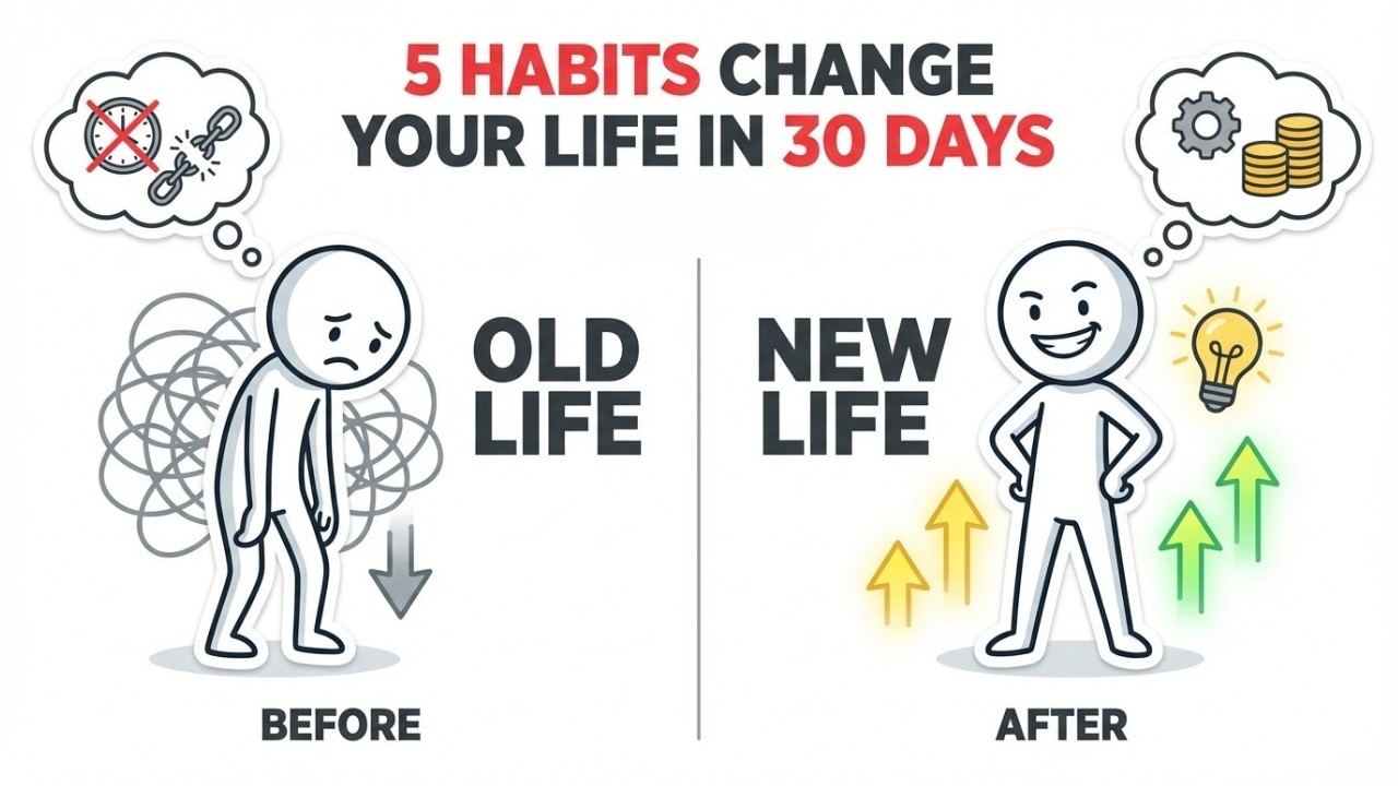 Do These 5 Habits Really Change Your Life in 30 Days? - YouTube
