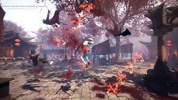 UE4 Hack n Slash Project_Remnant: Air Combos, Ghost Trails, Sprint, Dissolve, Kitsune, Sicka Dynasty