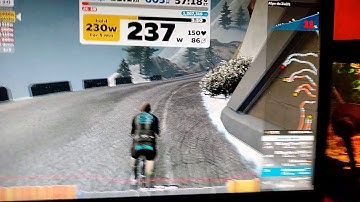 Zwift glitch: zero cadence