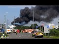 Schwere Explosion im CHEMPARK Leverkusen - Feuerwehren im Großeinsatz | 27.07.2021