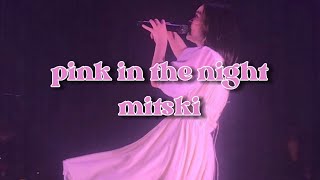 Pink in the Night (Lyrics) - Mitski || mitski lyrics