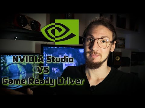 NVIDIA Studio Driver VS Game Ready Driver