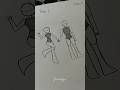 How to draw couple body pose #howtodraw #art #stickman #drawing #tutorial