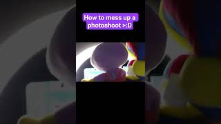 How Jax messes up a photoshoot #shorts #tadc #jax #theamazingdigitalcircus #outofcontext