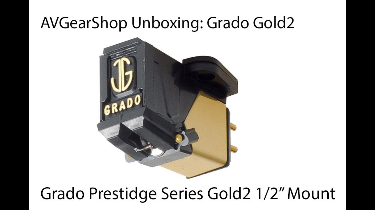 AVGearShop Unboxing: Grado Prestige Series Gold2 1/2" Standard Mount Turntable Cartridge