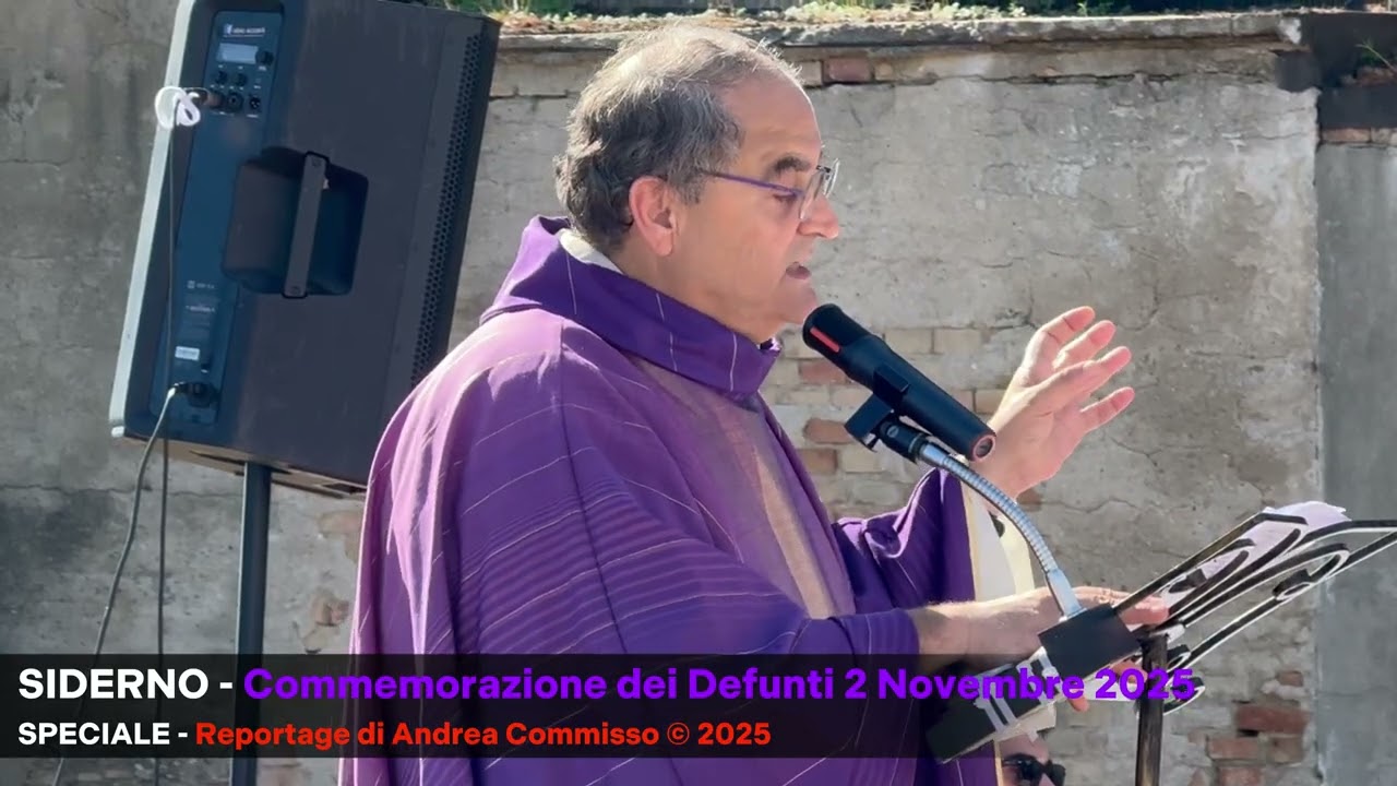 SIDERNO - Commemorazione dei Defunti 2 Novembre 2025 (by AC)