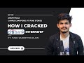 Crack Citibank Internship by Yash Mahajan | Campus Champions: VIT Pune Stories | DreamTalkz