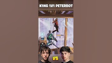 K1NG Actually Better Than PeterBot #k1ng #peterbot #shorts #fortnite #1v1