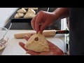 ロシア料理：ピロシキの具の包み方  - Piroshki - の動画、YouTube動画。