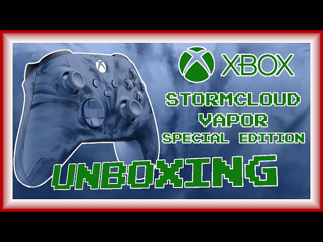 Stormcloud Special - Edition Controller YouTube Xbox Vapor UNBOXING