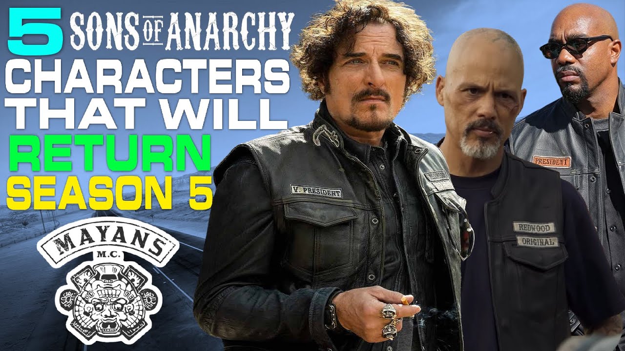 5 Sons Of Anarchy Characters That Will Return In Mayans Mc Season 5 Mayans Mayansmc Mayansfx
