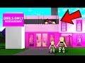 I Snuck Into A GIRLS ONLY Restaurant.. COPS Shut It Down! (Roblox Bloxburg)